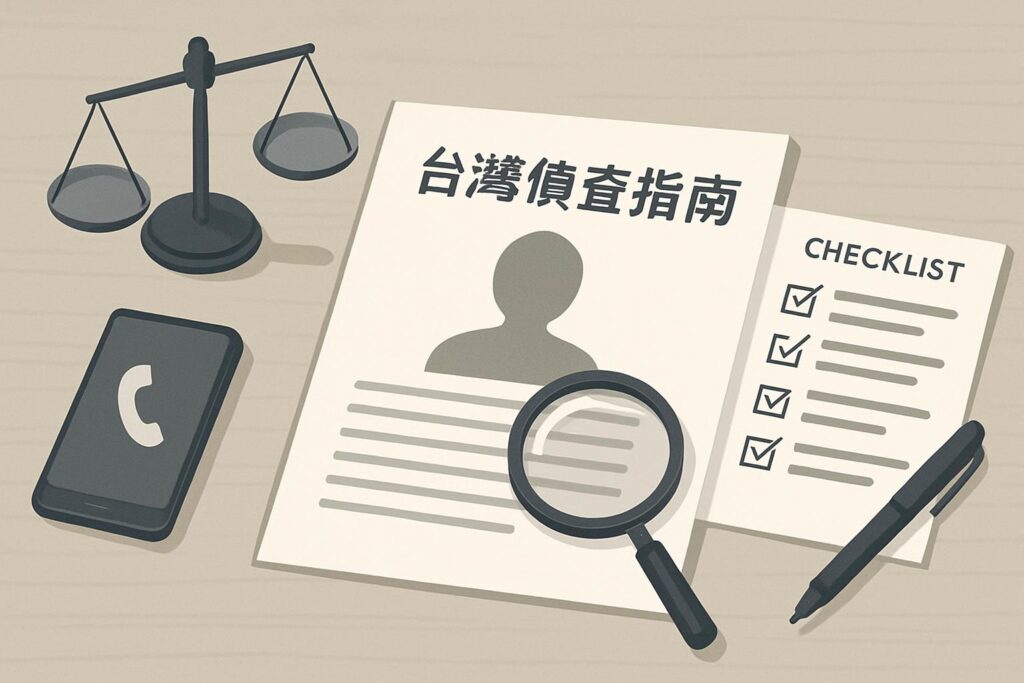 合法徵信怎麼做:查人查事前先懂法律風險與實務界線 | 無聊偵信社深度解析